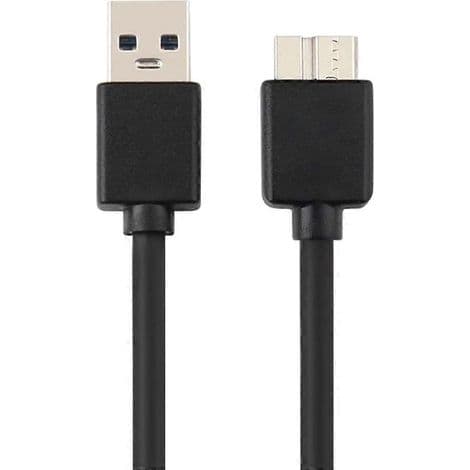 USB 3.0 hann A til mikro B adapterkabel for ekstern harddisk - 0,5 meter