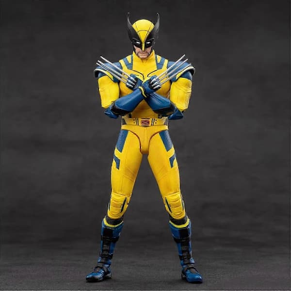 2024 Marvel Deadpool & Wolverine Actionfigurer av ZD Toys i Ask