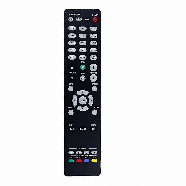 NY Fjärrkontroll För Denon RC-1225 RC-1254 AVR-X250BT AVR-X580BT 4K Ultra HD AV A/V SURROUND Receiver