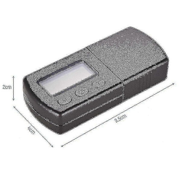 Phono LP Stylus Kraftskala Mini med 5g Viktpåse
