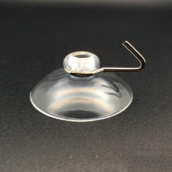 Imu-koukut ikkunaan, läpinäkyvät, 32 mm (20 kpl pakkaus)
