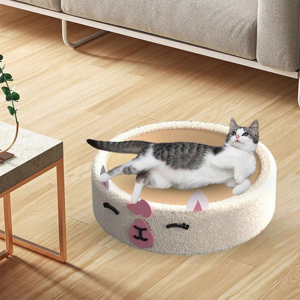 Kattklösbädd Sisalbräda Leksak Söt Alpacka Möbelskydd Hållbar