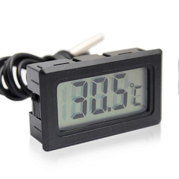 Bilens Indvendige Termometer Digital LCD Display Akvarium Temperaturmåler Værktøj