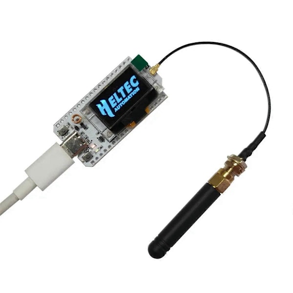 H ELTEC AUTOMATION 868-915MHz SX1262 ESP32 LoRa 0.96 Tum Blå OLED-Display WIFI Lora 32 V3 Utveckling