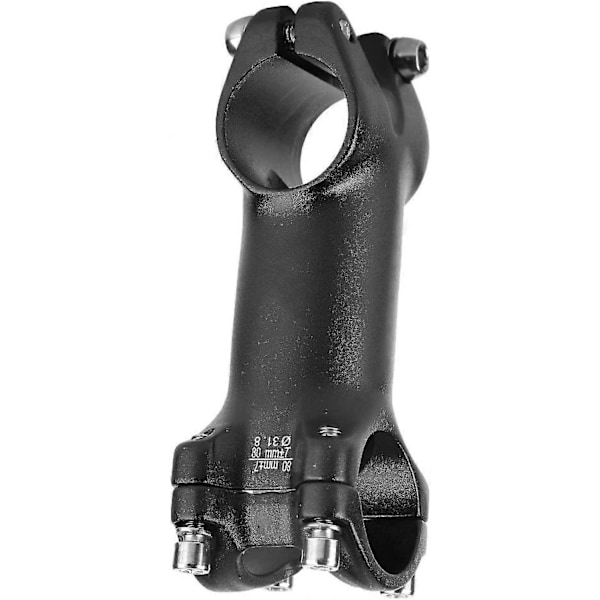Justerbart cykelstyr i aluminium til de fleste cykler (sort) (1 stk.)