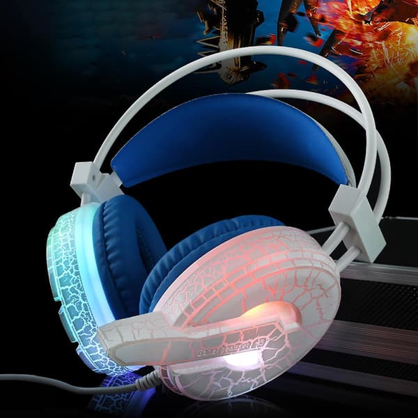 PC Laptop Telefon Hörlurar Spelheadset Hörlurar Med Mikrofon Volymkontroll_a_hf