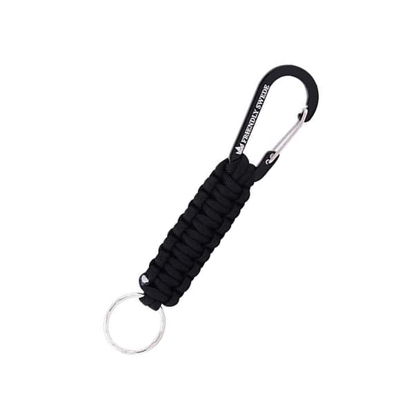 Paracord Nyckelring Svart