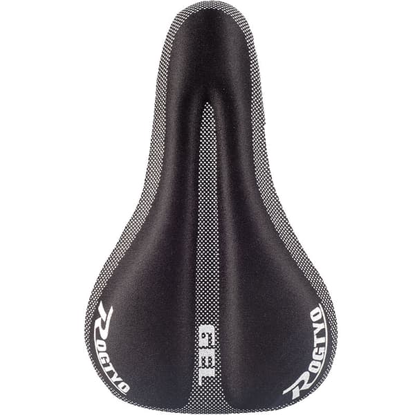 Cykelöverdrag med silikongel Svart