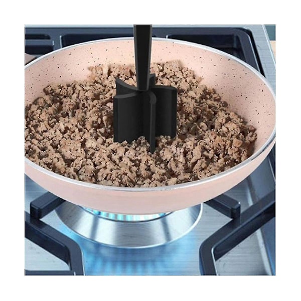 Hånd- Kødhakker Er Velegnet Til Hamburgerkød Kværn Nylon Hamburgerhakker Slibning Non-stick Blandet Hakker