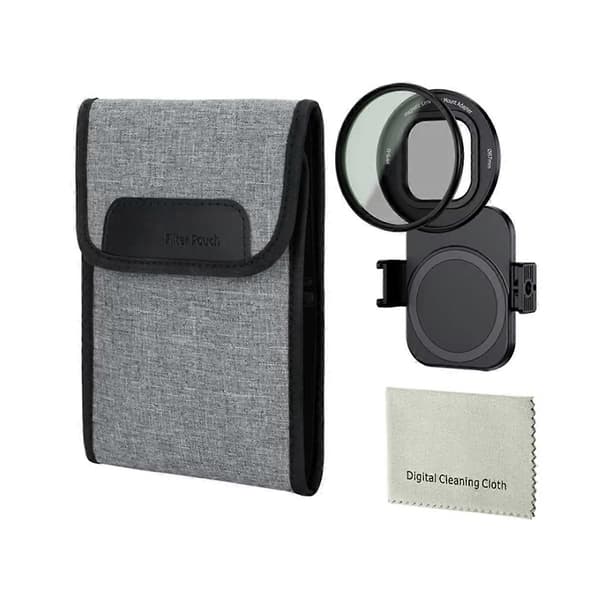 67 mm magnetisk objektivfilteradaptersæt med CPL-filter og pose til iPhone 16 Pro Max Plus - Forbedr dine billeder