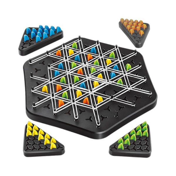 Triggle Gummibands Spel Hjärnteaser Brädspel Födelsedagspresent