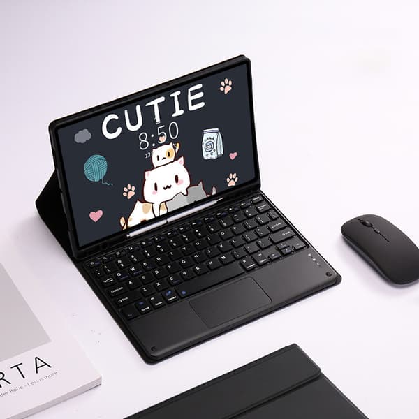 Bluetooth Keyboard and Mouse Set for Samsung Galaxy Tab Samsung Galaxy Tab S6 lite 10.4 inches