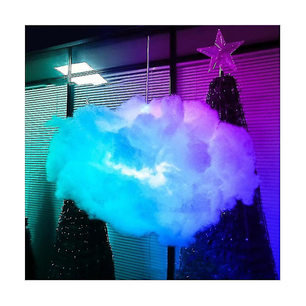 3d Stor Sky Regn Lys Led Sky Lys Rgb Med Ic Fjernkontroll Og App Kontroll Kuleste Dekorasjoner For Innendørs Soverom