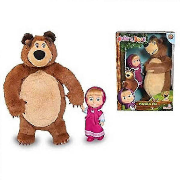 Marshdocka 12cm och Björnen 25cm, Nylon/a