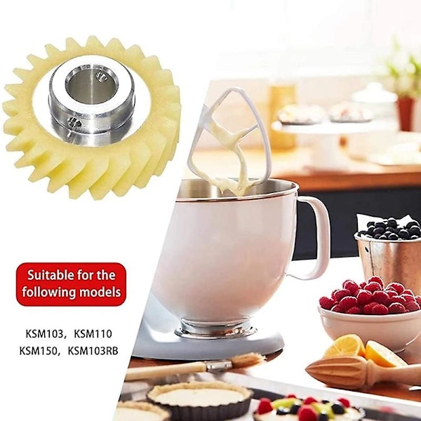 W10112253 9706416 Moottorin hiiliharja W10380496 4162897 Mikserin matovaihde Kitchenaid-telineeseen ja pari moottorin hiiliharjaa