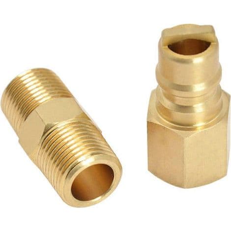 3/8 tommer messing lynkobling til naturgas og propan