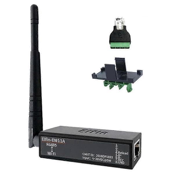 RS485 till WiFi Enhet Server Modul Konverterare - Modbus Protokoll Dataöverföring Via WiFi