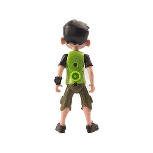 11 Earth Defender BEN10 Figurer Ung Helt Hacker Squad Super Kæmpe Dukke Kagepynt