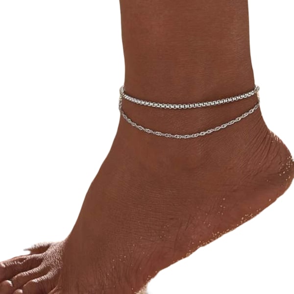 Two-row anklet