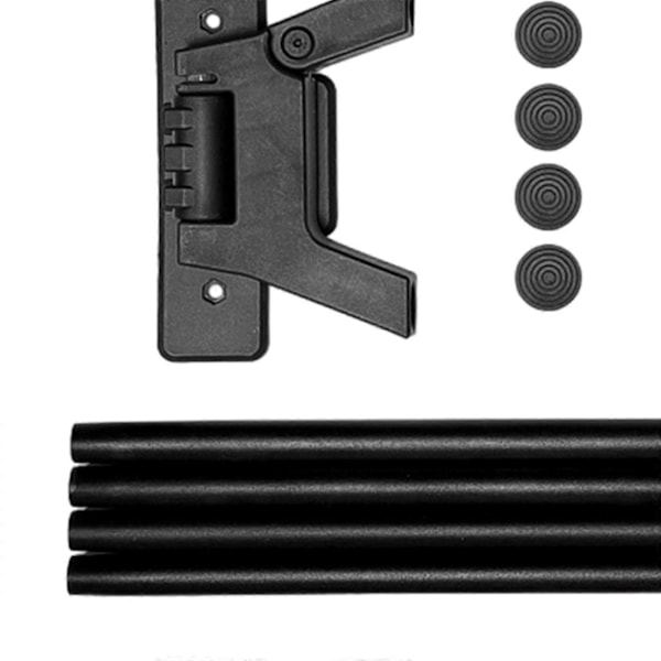 4 stk. Sammenleggbare bordben DIY for Mini Datamaskinbord Campingbord Stue