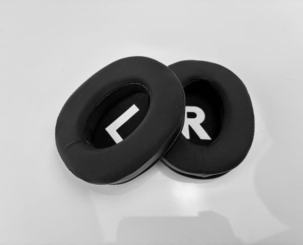 Svarte Gel Øreputer for Logitech G PRO X - Sett med 2