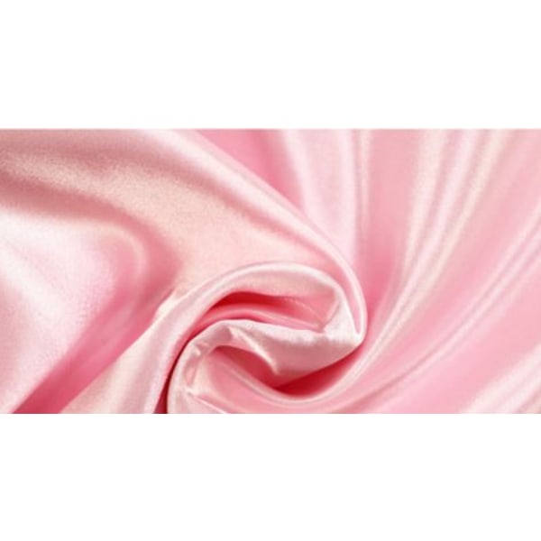 Satin stof stof farve gardiner med stænger komfortabelt værelse soveværelse mørklægning lyserøde gardiner 100cmx250cm Pink
