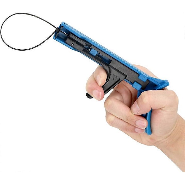 Sininen ja musta nippusidepistooli 2,4–4,8 mm