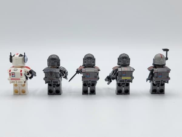 Star Wars Bad Batch Muokattu Minifiguuri 5-pakkaus
