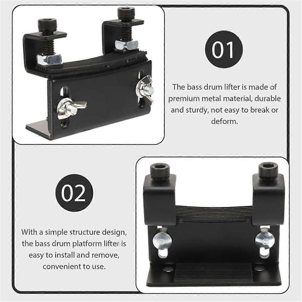 D Booster Elektronisk D Pad Elektrisk D Elektrisk Lyftare D Pedal Stativ Bas D Plattform L