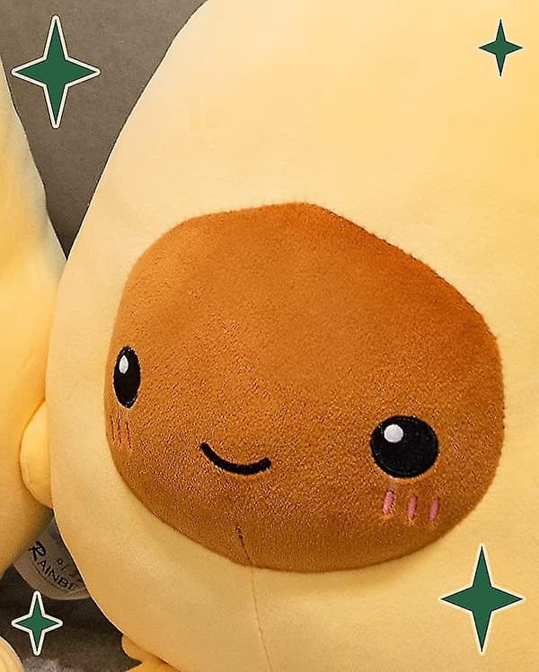 Plush Avocado Leke - Søt Avocado Pute Stoffdyr For Jenter Gutter Jul