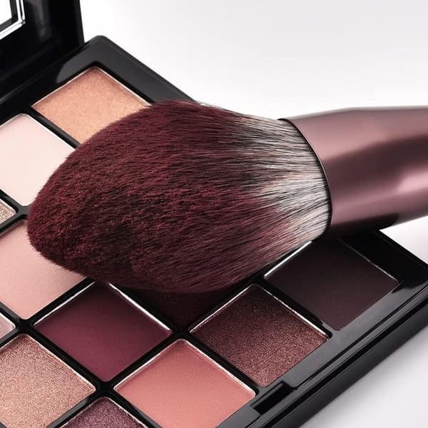 Makeupbørstesæt - Professionel - Lilla - 12 dele - Nylon - Træ
