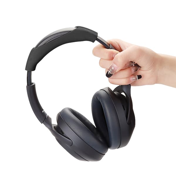 1 par silikonhodetelefonputer, hodebånd til Sony WH-1000XM3 Svart