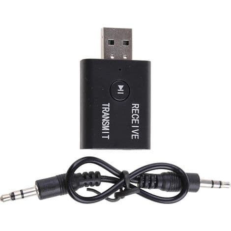 Trådlös Bluetooth 5.0 Mini USB Sändare/Mottagare för Ljudströmning