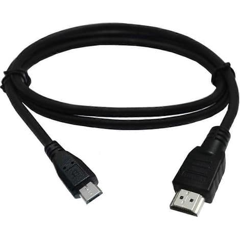 1080P HDMI til Micro USB-adapter for TV med ladefunksjon - Digital skjermspeilingskabel