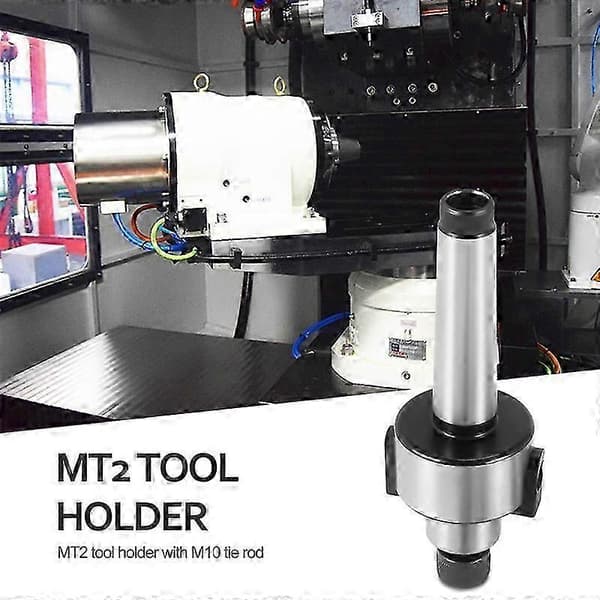 MT2 M10&50mm Planfræser + 10 stk. APMT1604 Karbidskær Nøgle CNC JP
