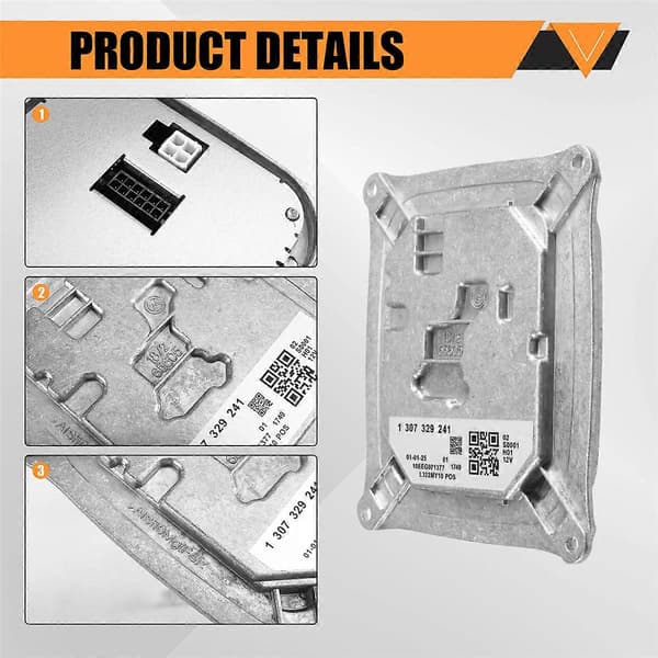 LED Hovedlys DRL Ballast Kontrollmodul 1307329241 for Range L322