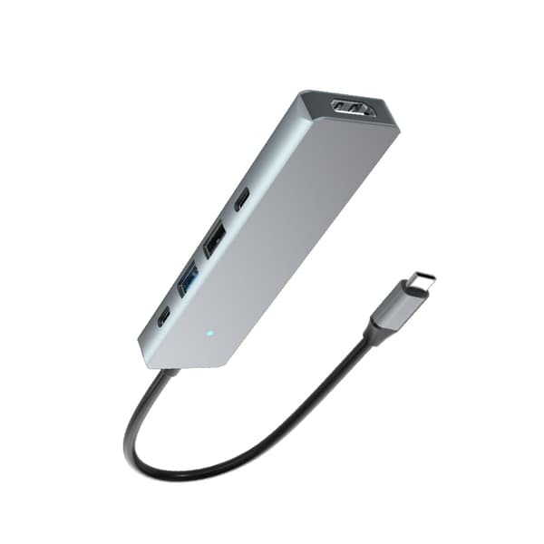 9-in-1 USB-C Hub with HDMI, PD Charging, and SD/TF Card Reader