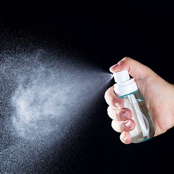 3-pack 80 ml resesprayflaskor med PVC-dragkedja