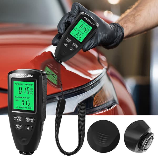 Automotive Coating Thickness Tester Digital Display Coating Thickness Gauge for Bil