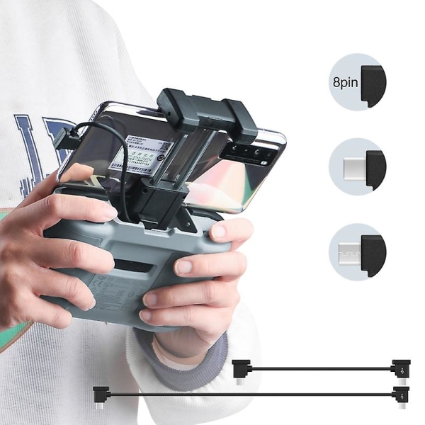 DJI MINI fjernbetjening data adapter kabel er velegnet til Apple DJI Pocket Osmo kamera tilbehør-jbk 30cm Type-C to Micro USB