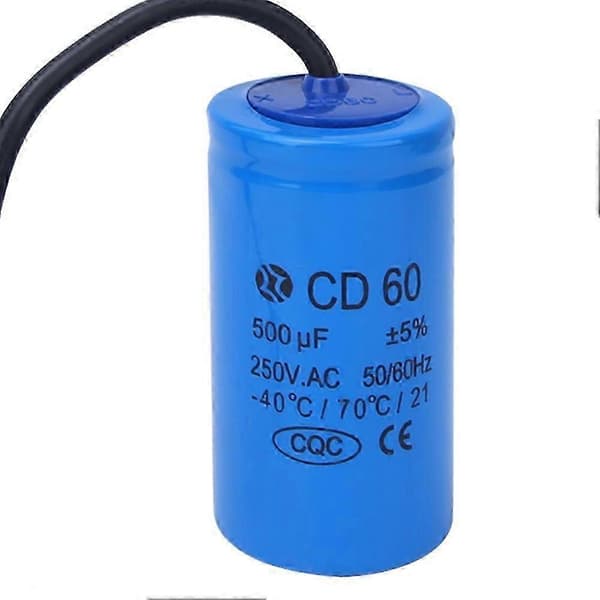 Startkondensator CD60 250VAC 500uf -40c 70c 21 Explosionssäker Kondensator