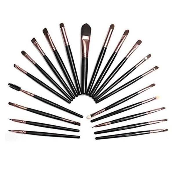 20-dele makeupbørstesæt, professionelle makeupredskaber, til foundation, blush, osv.