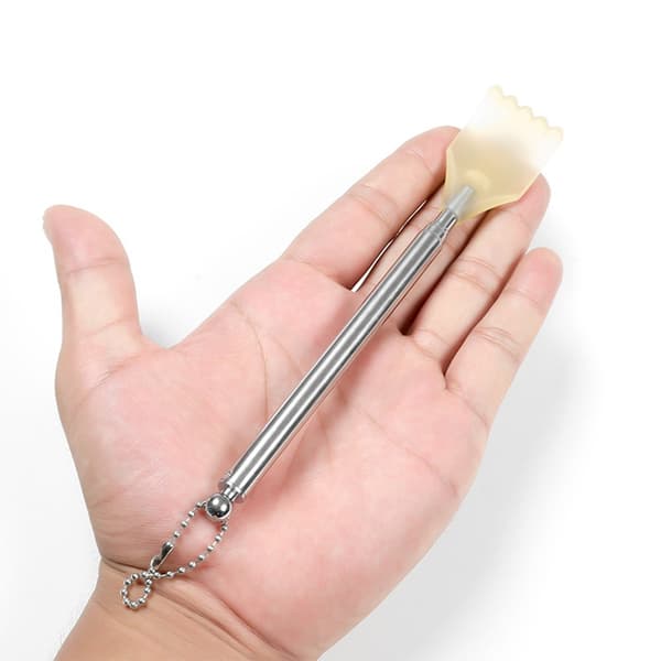 2-pack Telescopic Back Scratcher - Extendable Stainless Steel Tool for Itching