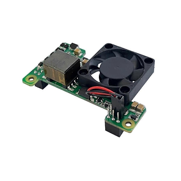 3b+/4b Poe Hat -moduuli Power-over-ethernet -laajennuskortti jäähdytystuulettimella