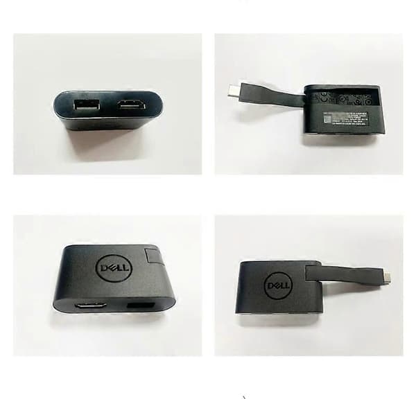 Dell DA20U Adapter-USB-C till HDMI/USB-A - Spela och anslut
