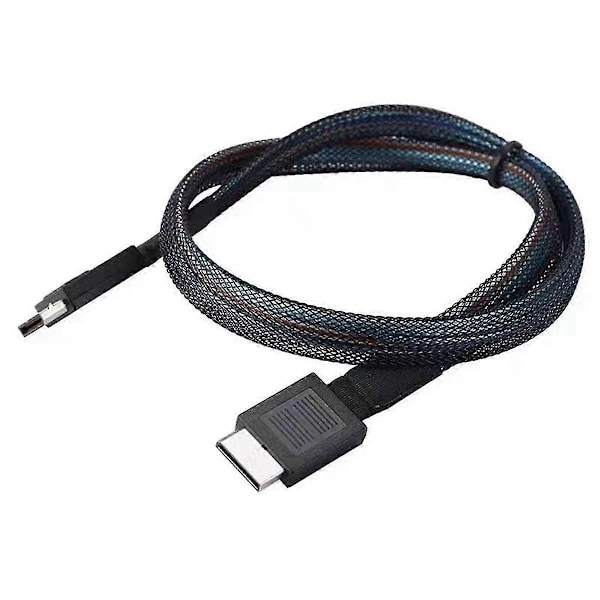 Mini Sas -palvelimen monitoiminen kätevä kiintolevykaapeli Oculink SFF-8611 Pcie4.0 -arraykorttiliitin