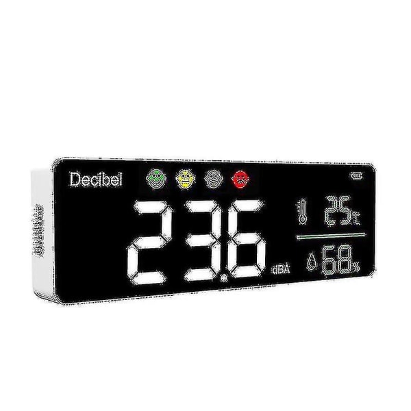 Dm1306d digital decibel lydmåler Smart vægmonteret støjdetektor(,)