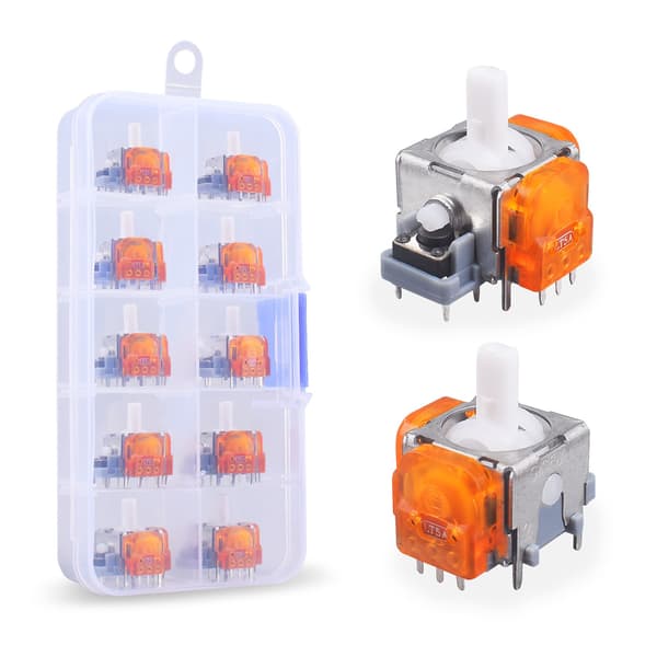 10-pack TMR Hall Effect Joystick för Switch Pro - Hög precision och låg strömförbrukning