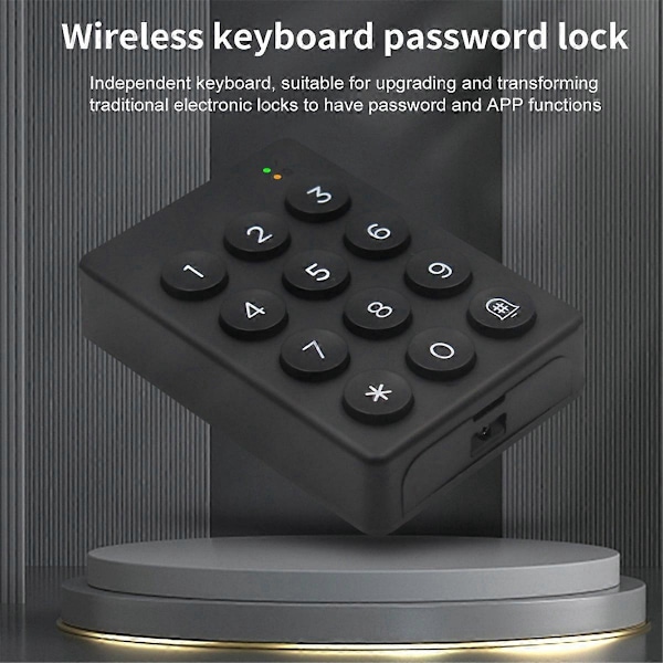 Trådlöst knappsats sifferkod Bluetooth App Upplåsning för TTlock App Smart Code Things Elektronisk Intellig