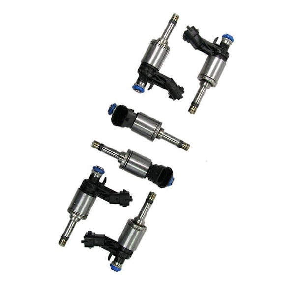 6x Bränsleinspridare Tillbehör 12663380 Ersättningsdel Passar Chevy Bil